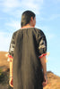 Hand Embroidered Huichol Sacred Deer Vintage Dress