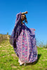 "The Holy Grail" Rare 1970s Adini Caftan Goddess Dress