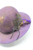 "Violet Hawk" One of a Kind Lone Hawk Hat