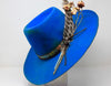 "Blue Skies" Hand Dyed Lone Hawk Hat