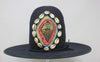 "The Divine Feminine" Hand Embroidered Custom Lone Hawk Hat for Rancho Pillow