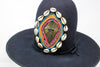 "The Divine Feminine" Hand Embroidered Custom Lone Hawk Hat for Rancho Pillow
