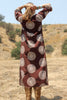 Classic Mid - Century African Cotton Maxi Tunic