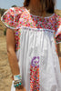 "San Antonio Beauty" Large Hand Embroidered Oaxacan Wedding Dress