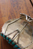 STUNNING Old Pawn Native American Turquoise Cluster Cuff