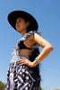 "Indigo Batik" Honeywood Original One-of-A-Kind Pinafore Dress