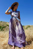 "Lilac Sun" Honeywood Original Pinafore Dress Indian Cotton Block Print