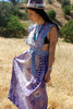 "Lilac Sun" Honeywood Original Pinafore Dress Indian Cotton Block Print