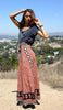 1970s Hand Blocked Indian Maxi Skirt