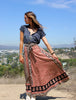 1970s Hand Blocked Indian Maxi Skirt