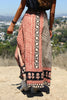 1970s Hand Blocked Indian Maxi Skirt