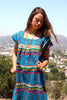 Handwoven Aztec Vintage Dress 1970s