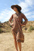 1970s Indian Block Print Kurta Dress