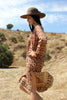 1970s Indian Block Print Kurta Dress