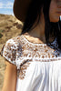 Earthy Oaxacan Beauty 1970s Hand Embroidered Maxi Dress