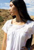 Rare Romantic Hand Embroidered Oaxacan Wedding Dress