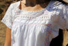 Rare Romantic Hand Embroidered Oaxacan Wedding Dress