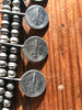 1941 Mercury Dime Sterling Silver Squash Blossom