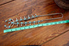 Native American Squash Blossom with Turquoise Signed Sterling