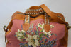 "Dusty Rose Lillies" Honeywood Handmade Overnighter Bag