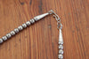 Native American Squash Blossom with Turquoise Signed Sterling