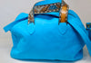 1930s Antique Mexican Saltillo Honeywood Original One-of-A-Kind Overnighter Bag