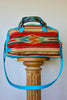 1930s Antique Saltillo Honeywood Overnighter Bag