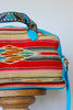 1930s Antique Saltillo Honeywood Overnighter Bag