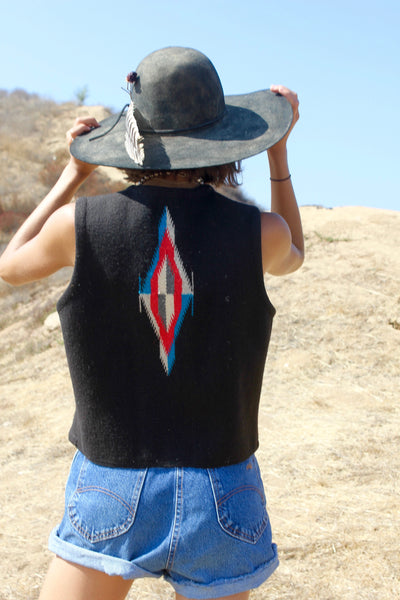 Authentic Vintage Chimayo Handwoven Vest – Honeywood
