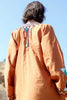 RARE "cosmic folk" 1970s hand embroidered egyptian maxi dress