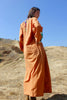 RARE "cosmic folk" 1970s hand embroidered egyptian maxi dress