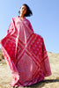 Stunning 1970s Phool Block Print Bohemian Dress
