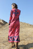 Vintage Zodiac Pisces Dress 1970s Batik Deadstock