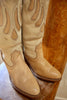 Vintage Frye "Bear Claw" Cowboy Boots Womens 8B