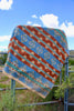 Large Gorgeous 1930s 40s Beacon Southwestern Indian Camp Blanket