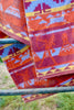 Native American Design Beacon 1930s 40s Southwestern Trade Camp Blanket