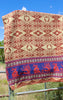 Rare 1930s Native Southwestern Beacon Blanket Seated Indians