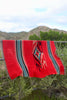 Chimayo ca 1950s Handwoven Wool Blanket