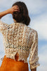 Victorian Era Open Eyelet Blouse