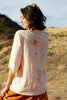 1940s Silk Hand Embroidered Bed Jacket