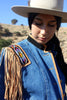 "Southwest Bound" Vintage Beaded and Denim Jacket