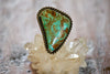 Giant Old Pawn Royston Turquoise Statement Ring Size 8