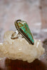 Giant Old Pawn Royston Turquoise Statement Ring Size 8
