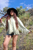 1970s Vintage Handmade Deerskin Jacket with Fringe