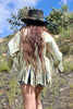 1970s Vintage Handmade Deerskin Jacket with Fringe