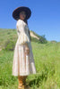 1970s Bohemian Folk Mexican Wedding Dress