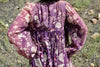 1970s Gauzy Purple Adini Indian Dress