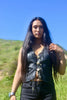 Handmade Deerskin Vest with Concho details