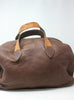 Honeywood Original Antique Mexican Saltillo and Deerskin Overnighter Bag One Of A Kind