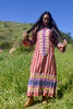Cosmic Folk Vintage Guatemalan 1970s Maxi Dress